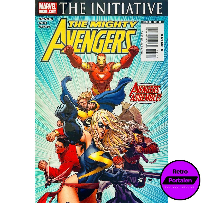 Mighty Avengers Nr. 1 (2007) (Engelsk) (Marvel) (Tegneserie)