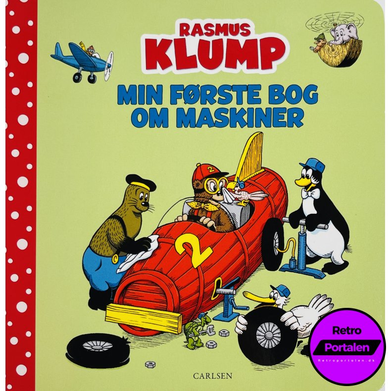 Rasmus Klump - Min F�rste Bog Om Maskiner (NY) (Carlsen)