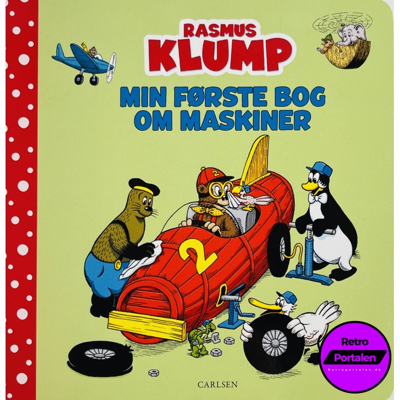 Rasmus Klump - Min Frste Bog Om Maskiner (NY) (Carlsen)