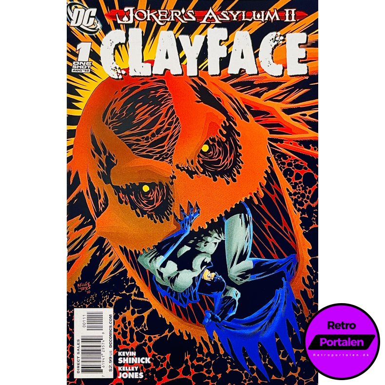 Joker�s Asylum 2: Clayface Nr. 1 (2010) (Engelsk) (DC) (Tegneserie)