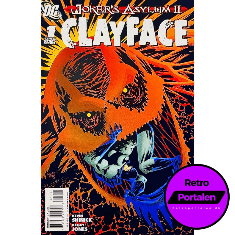 Joker�s Asylum 2: Clayface Nr. 1 (2010) (Engelsk) (DC) (Tegneserie)