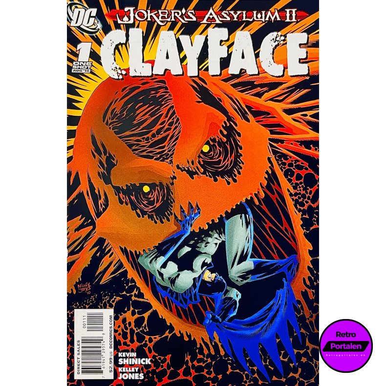 Joker�s Asylum 2: Clayface Nr. 1 (2010) (Engelsk) (DC) (Tegneserie)
