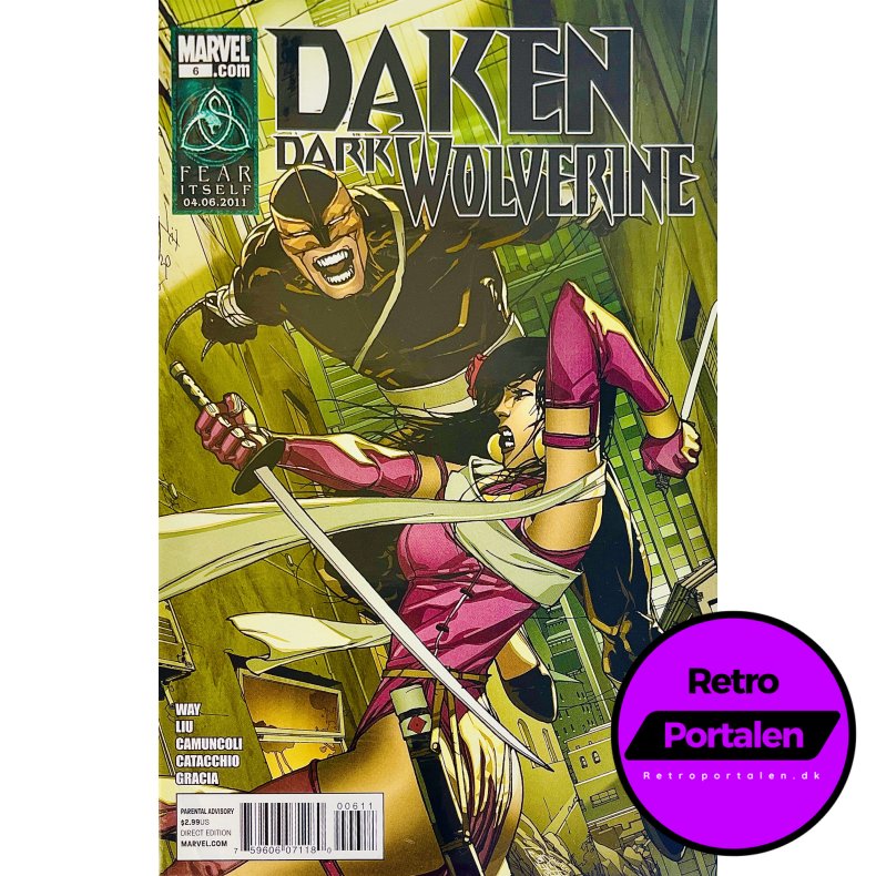 Daken: Dark Wolverine Nr. 6 (2011) (Engelsk) (Marvel) (Tegneserie)