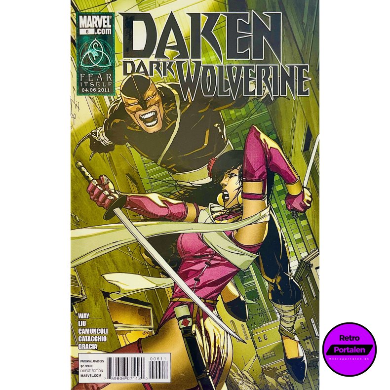 Daken: Dark Wolverine Nr. 6 (2011) (Engelsk) (Marvel) (Tegneserie)