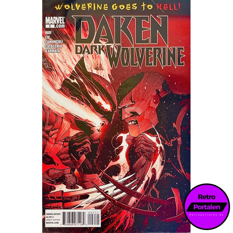Daken: Dark Wolverine Nr. 2 (2010) (Engelsk) (Marvel) (Tegneserie)