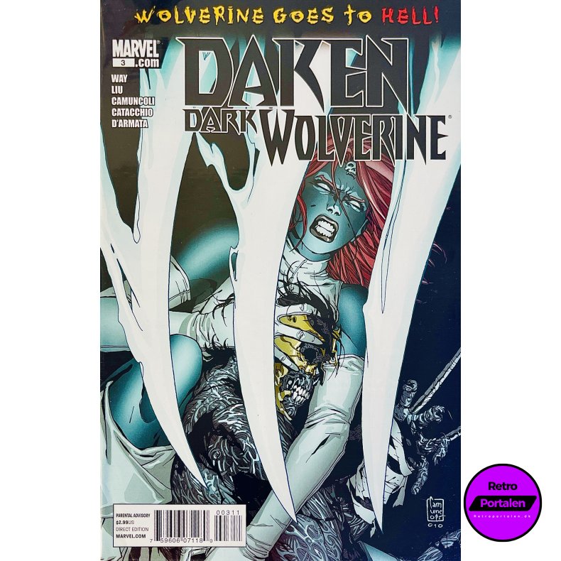 Daken: Dark Wolverine Nr. 3 (2011) (Engelsk) (Marvel) (Tegneserie)
