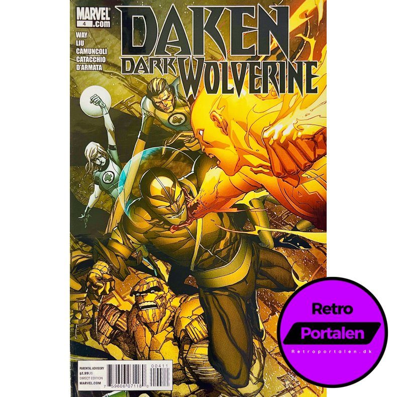 Daken: Dark Wolverine Nr. 4 (2011) (Engelsk) (Marvel) (Tegneserie)