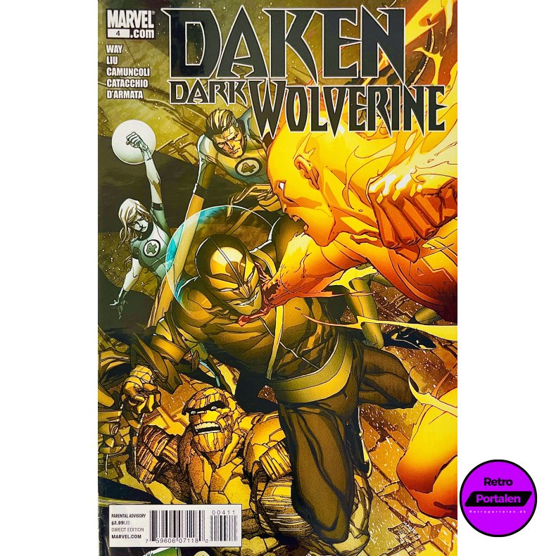 Daken: Dark Wolverine Nr. 4 (2011) (Engelsk) (Marvel) (Tegneserie)