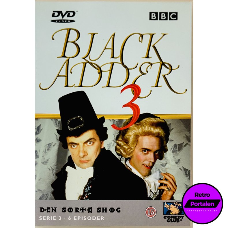 Den Sorte Snog 3 (Black Adder) (DVD)