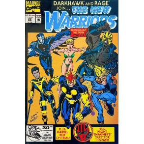 The New Warriors Vol. 1 Nr. 22 (1992) (Engelsk) (Marvel Comics) (Tegneserie)