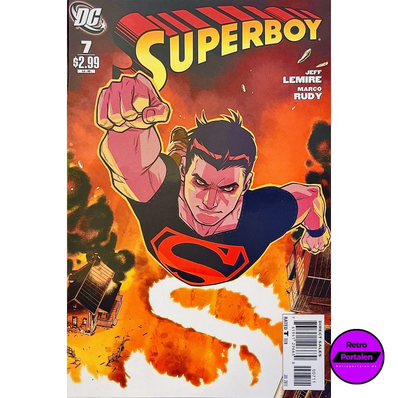 Superboy Nr. 7 (2011) (Engelsk) (DC) (Tegneserie)