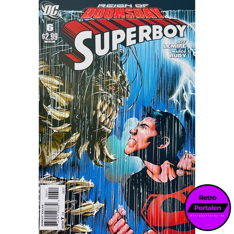 Superboy Nr. 6 (2011) (Engelsk) (DC) (Tegneserie)