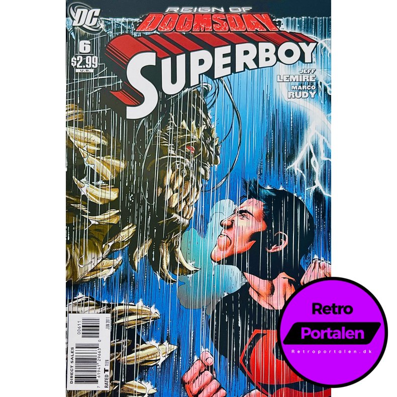 Superboy Nr. 6 (2011) (Engelsk) (DC) (Tegneserie)