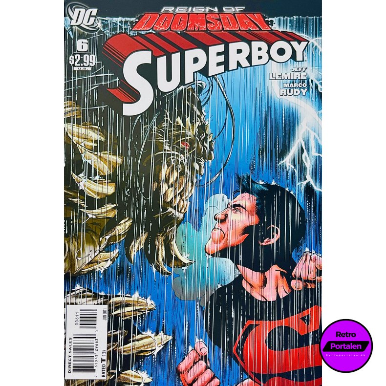 Superboy Nr. 6 (2011) (Engelsk) (DC) (Tegneserie)
