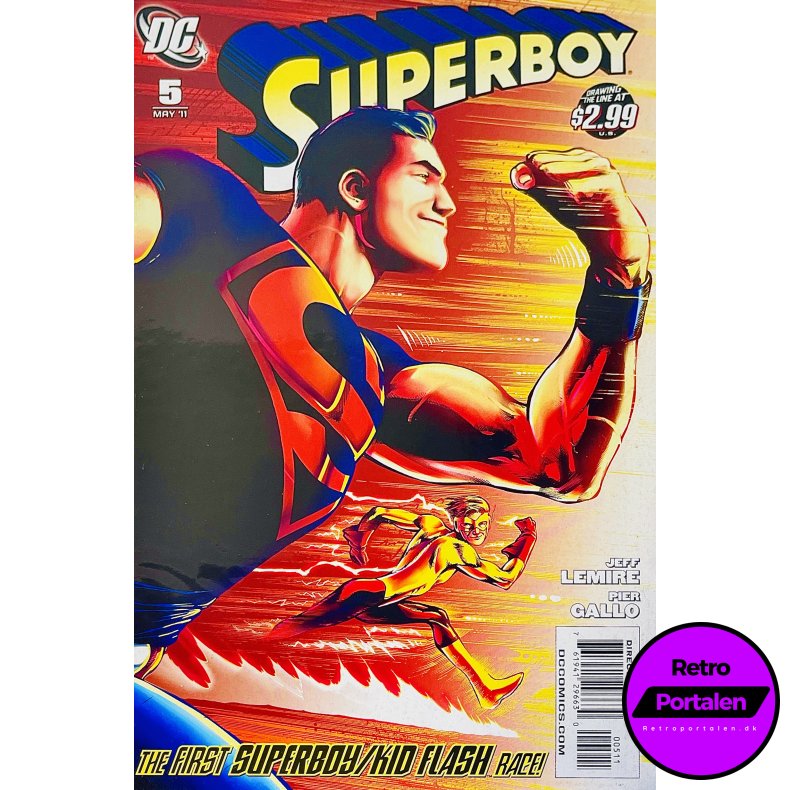 Superboy Nr. 5 (2011) (Engelsk) (DC) (Tegneserie)