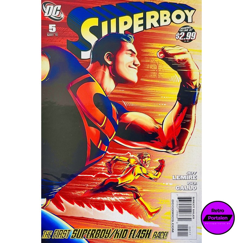 Superboy Nr. 5 (2011) (Engelsk) (DC) (Tegneserie)