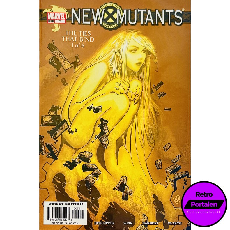 New Mutants Vol. 2 Nr. 7 (2004) (Marvel) (Engelsk) (Tegneserie) 