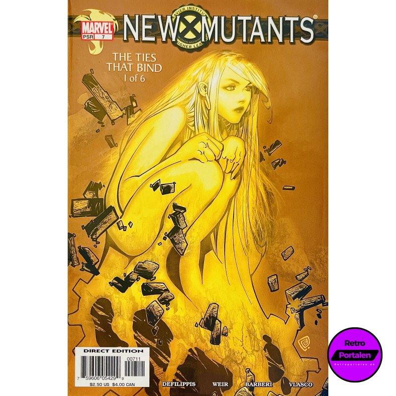 New Mutants Vol. 2 Nr. 7 (2004) (Marvel) (Engelsk) (Tegneserie) 