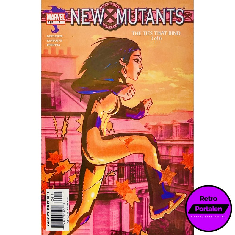 New Mutants Vol. 2 Nr. 9 (2004) (Med Indl�g) (Marvel) (Engelsk) (Tegneserie) 