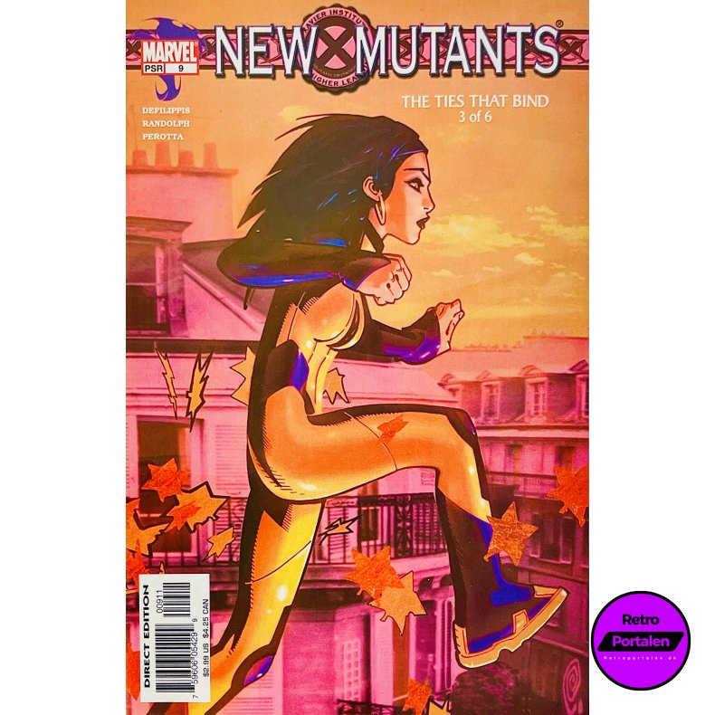 New Mutants Vol. 2 Nr. 9 (2004) (Med Indl�g) (Marvel) (Engelsk) (Tegneserie) 