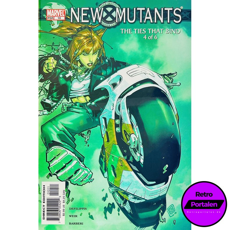 New Mutants Nr. 10 (2004) (Med Indl�g) (Marvel) (Engelsk) (Tegneserie) 