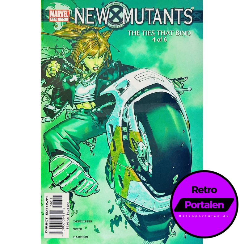 New Mutants Nr. 10 (2004) (Med Indl�g) (Marvel) (Engelsk) (Tegneserie) 