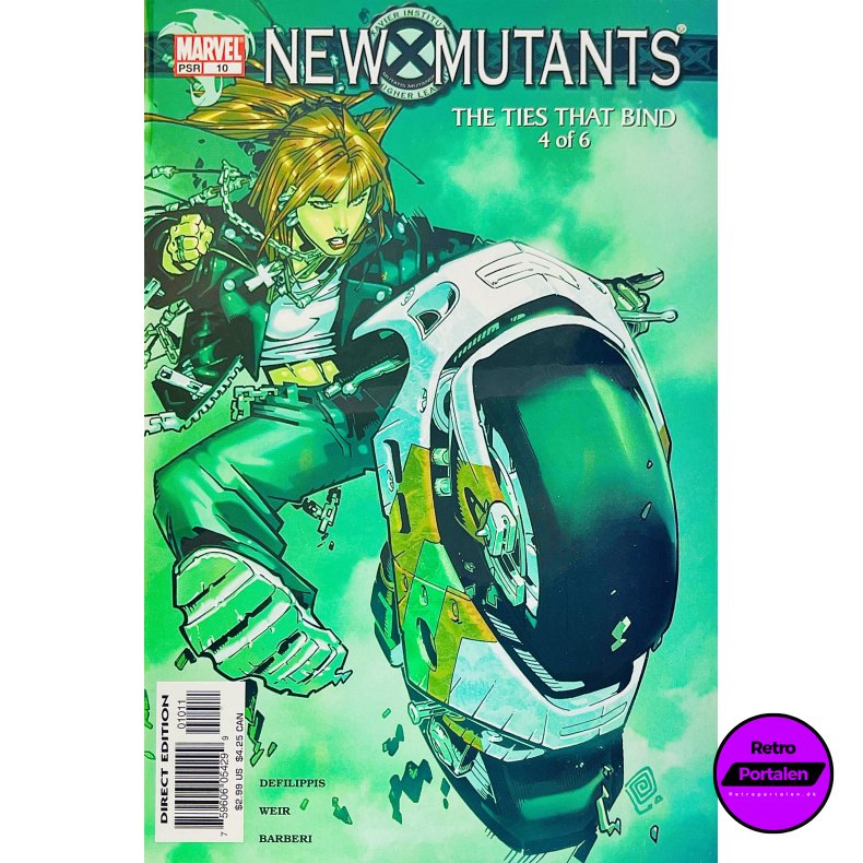 New Mutants Nr. 10 (2004) (Med Indl�g) (Marvel) (Engelsk) (Tegneserie) 