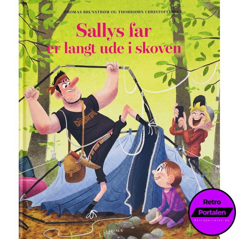 Sallys Far Er Langt Ude I Skoven (NY) (Carlsen)