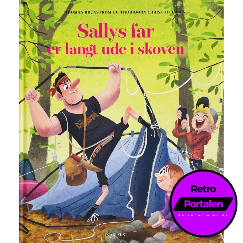 Sallys Far Er Langt Ude I Skoven (NY) (Carlsen)