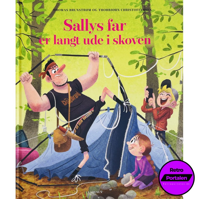 Sallys Far Er Langt Ude I Skoven (NY) (Carlsen)