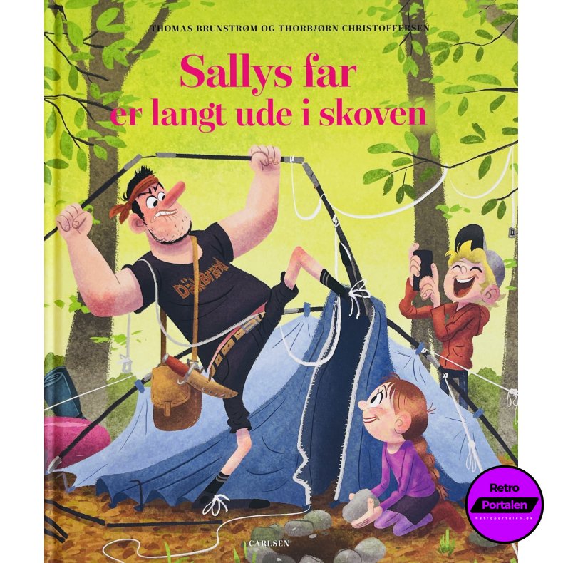Sallys Far Er Langt Ude I Skoven (NY) (Carlsen)