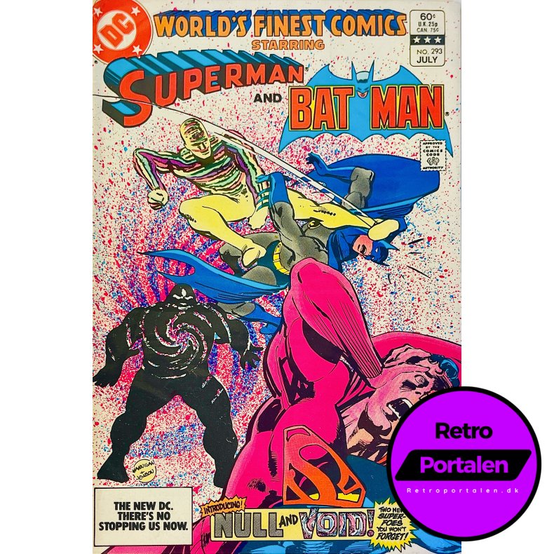 World�s Finest Comics Vol. 43 Nr. 293 (1983) (Engelsk) (DC) (Tegneserie)