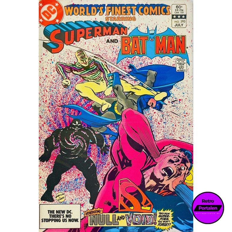World�s Finest Comics Vol. 43 Nr. 293 (1983) (Engelsk) (DC) (Tegneserie)