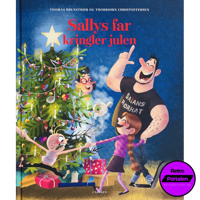 Sallys Far Kringler Julen (NY) (Carlsen)