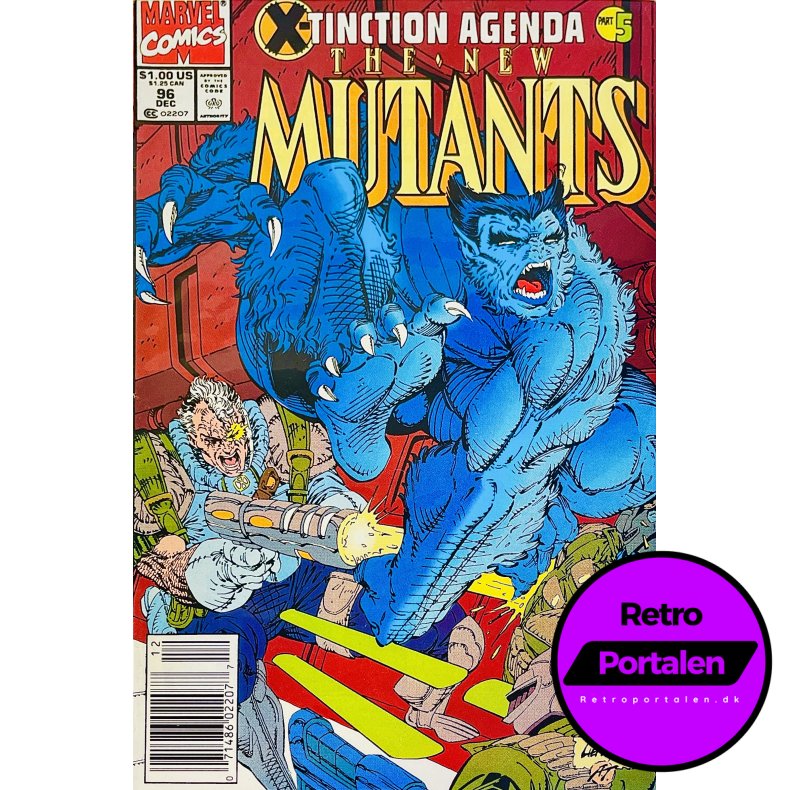 The New Mutants Vol. 1 Nr. 96 (1990) (Engelsk) (Marvel) (Tegneserie)