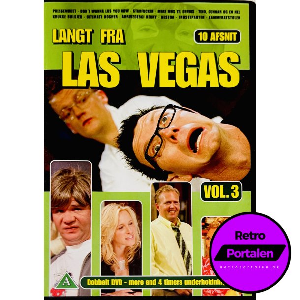 Langt Fra Las Vegas Vol. 3 (10 Afsnit) (DVD)