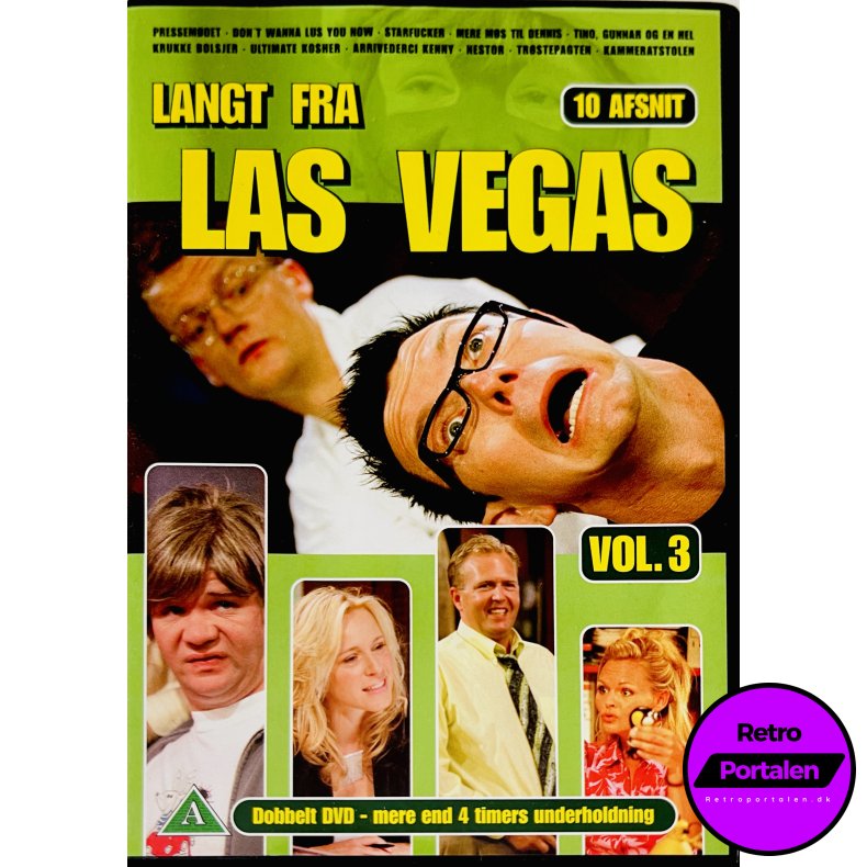 Langt Fra Las Vegas Vol. 3 (10 Afsnit) (DVD)