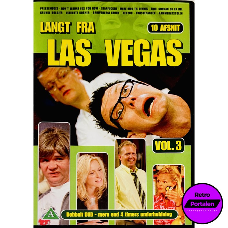 Langt Fra Las Vegas Vol. 3 (10 Afsnit) (DVD)