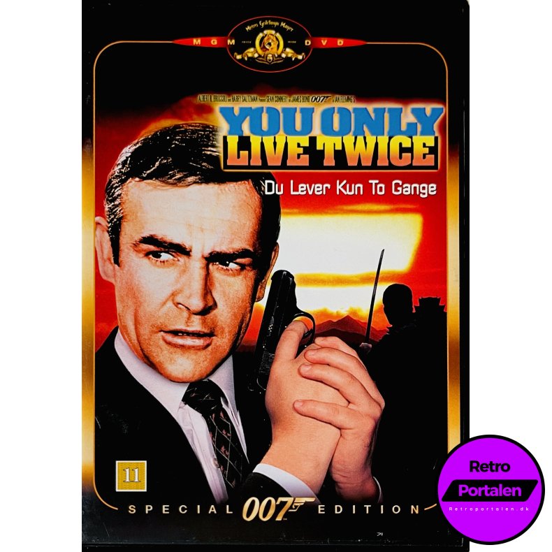 007 You Only Live Twice (Du Lever Kun To Gange) (DVD)