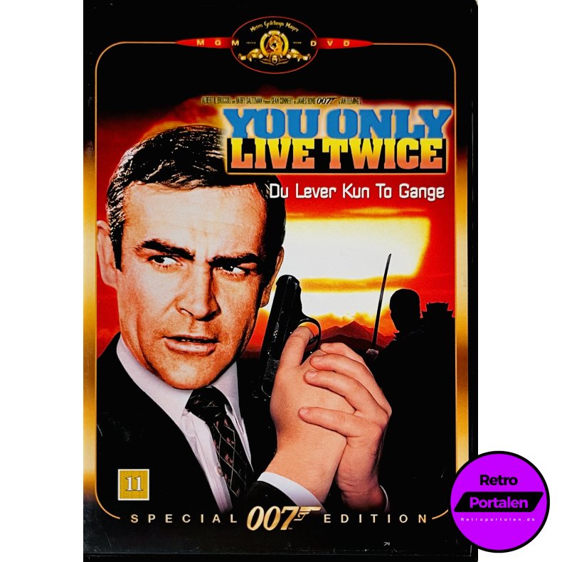 007 You Only Live Twice (Du Lever Kun To Gange) (DVD)
