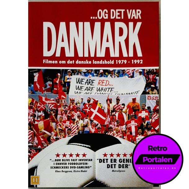 Og Det Var Danmark (Filmen Om Det Danske Landshold 1979 - 1992) (DVD)