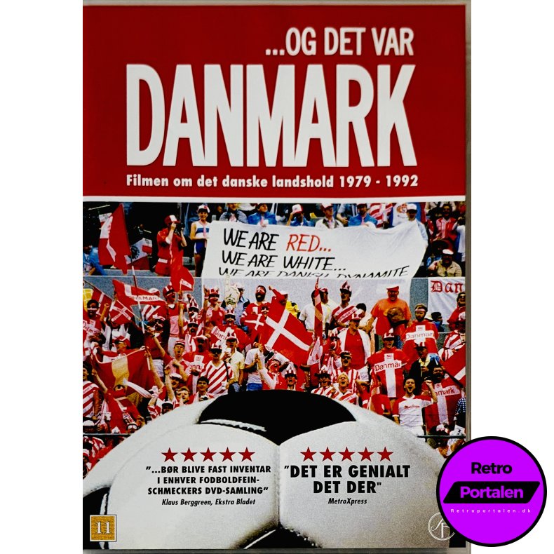 Og Det Var Danmark (Filmen Om Det Danske Landshold 1979 - 1992) (DVD)