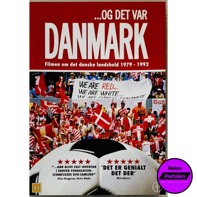 Og Det Var Danmark (Filmen Om Det Danske Landshold 1979 - 1992) (DVD)