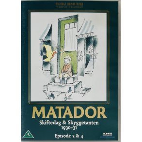 Matador: Skiftedag & Skyggetanten 1930 - 31 (Episode 3 & 4) (DVD)