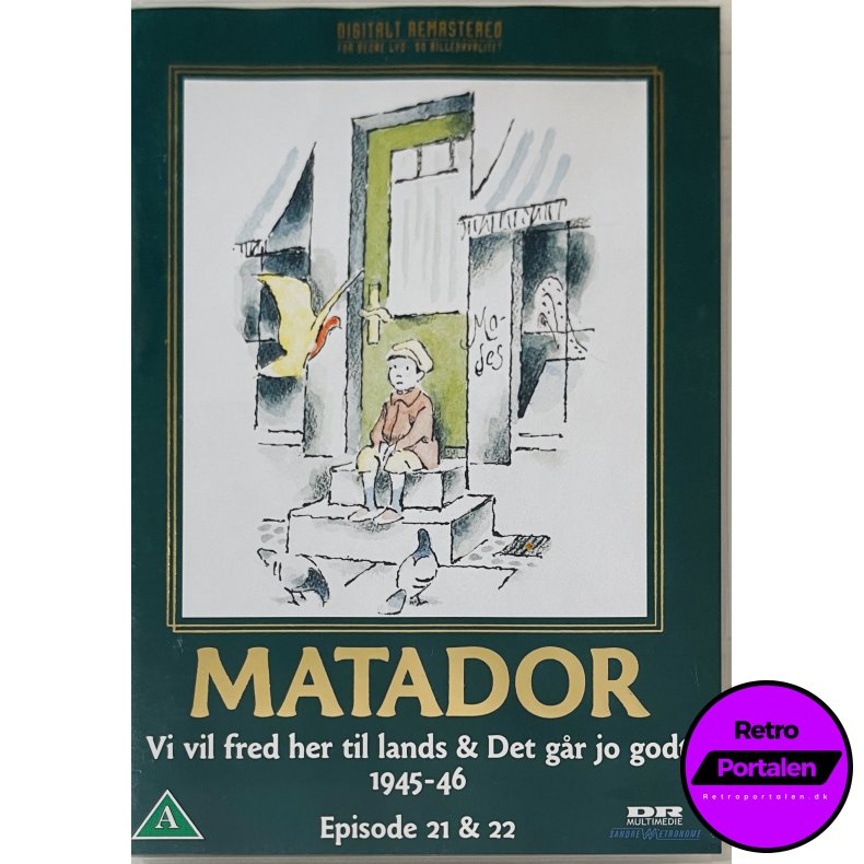 Matador: Vi Vil Fred Her Til Lands &amp; Det G�r Jo Godt 1945 - 46 (Episode 21 &amp; 22) (DVD)