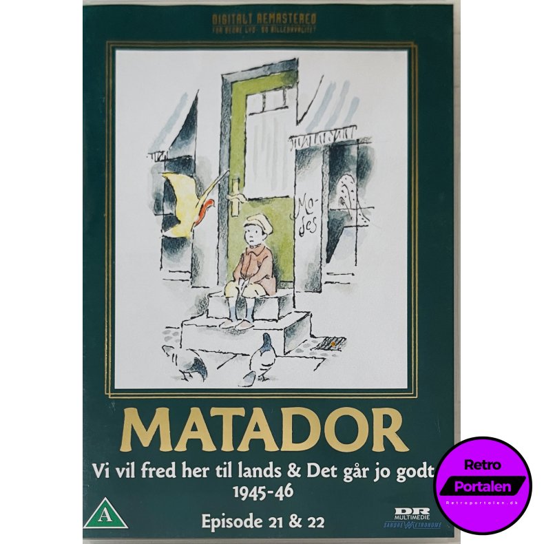Matador: Vi Vil Fred Her Til Lands &amp; Det Gr Jo Godt 1945 - 46 (Episode 21 &amp; 22) (DVD)
