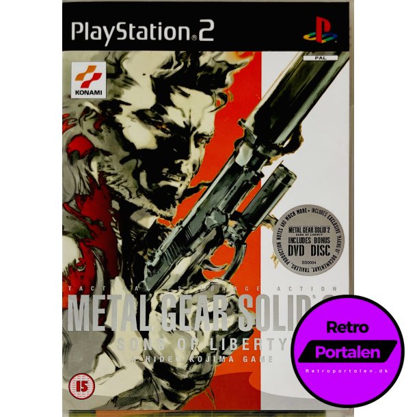 Metal Gear Solid 2: Sons Of Liberty (Bonus DVD) (PS2)