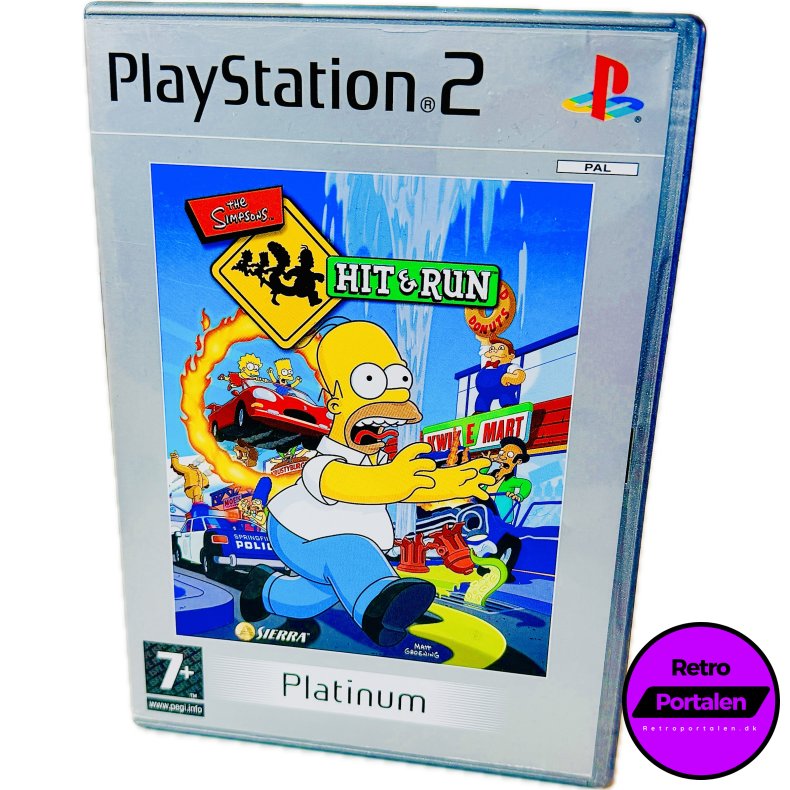 The Simpsons Hit &amp; Run (Platinum) (PS2)