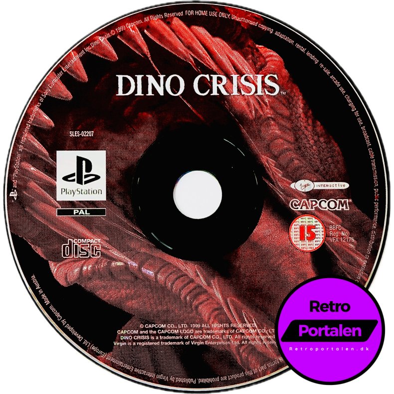 Dino Crisis (L�s Spil) (PS1)