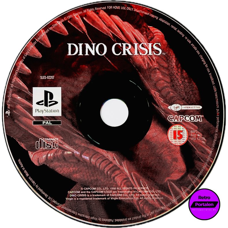 Dino Crisis (L�s Spil) (PS1)